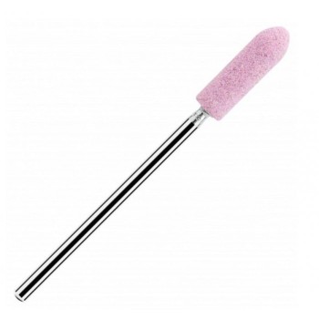 Corundum Torpedo Cutter Ø5Mm (Length 17Mm) [B] (01 Pink, Fine Grain)