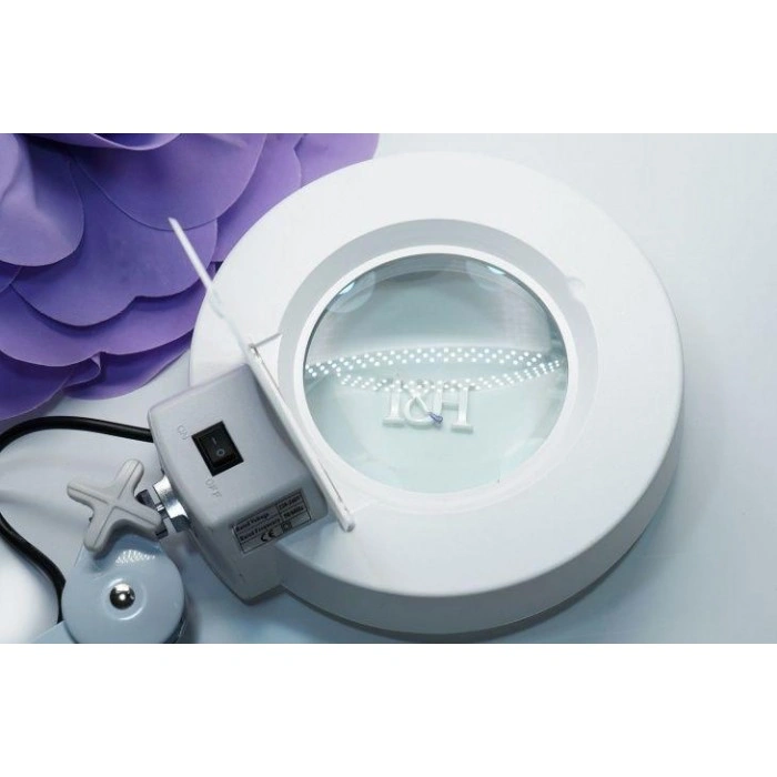 Cosmetology Magnifying Lamp With Clamp, 5 Diopters
