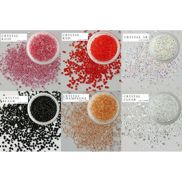 Crystal Chips For Design Swarovski Elements 100 Pcs. (In A Jar)