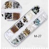 Decorations In A 3D Set For Nail Design.