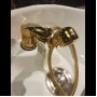 Faucet With Installation Kit (Gold)
