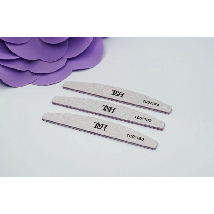 File For Nails T&H 100/180 Half-Moon