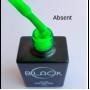 Gel Polish Black Absent, 12Ml