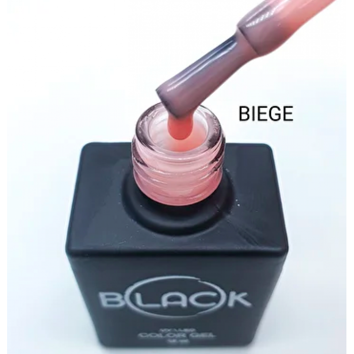 Gel Polish Black Beige, 12Ml