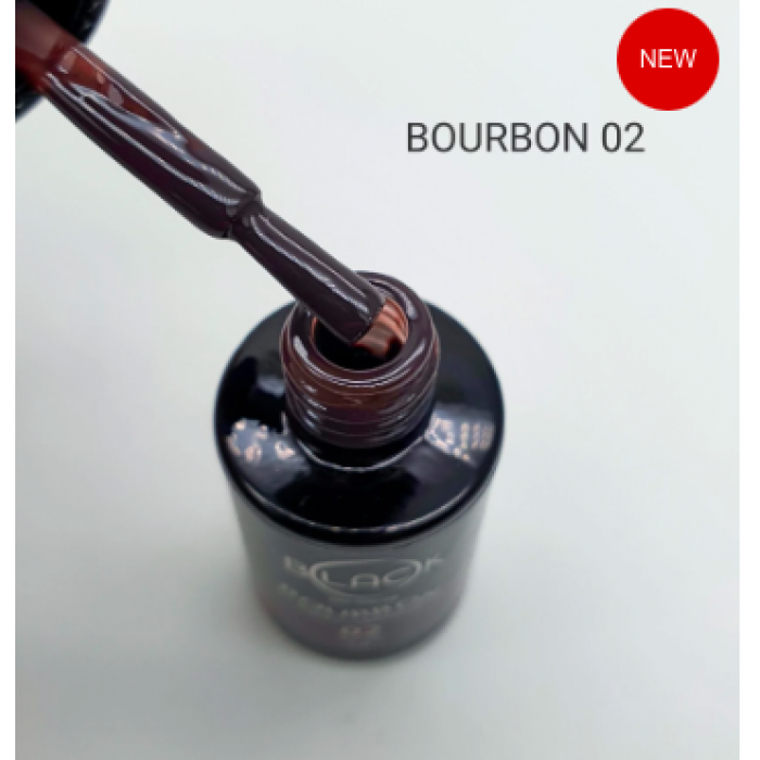 Gel Polish Black Bourbon 02, 8Ml
