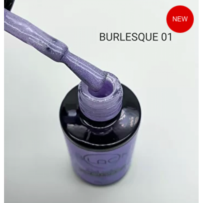Gel Polish Black Burlesque 01, 8Ml