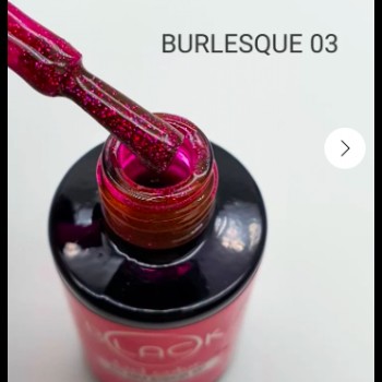 Gel Polish Black Burlesque 03, 8Ml