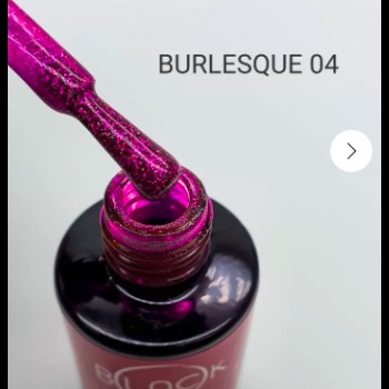 Gel Polish Black Burlesque 04, 8Ml