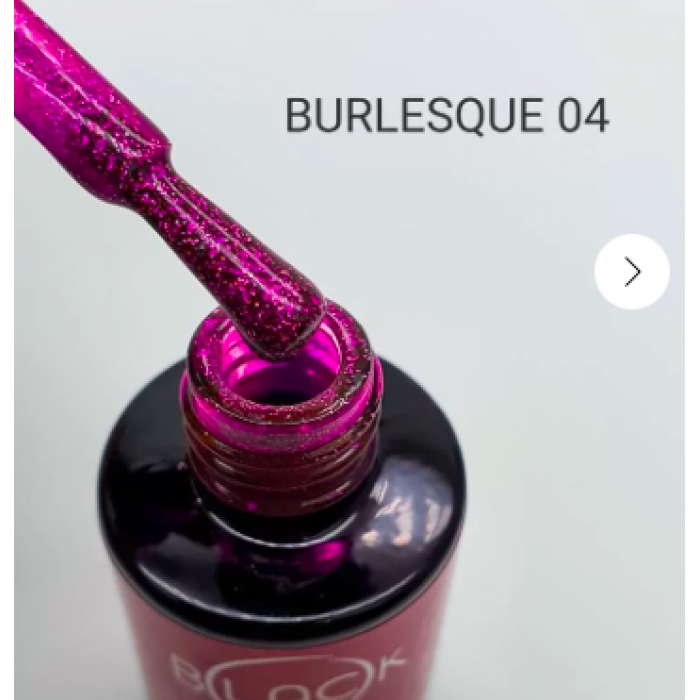 Gel Polish Black Burlesque 04, 8Ml