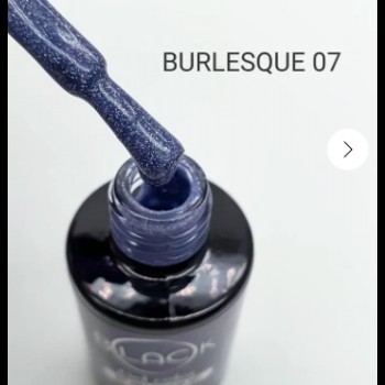 Gel Polish Black Burlesque 07, 8Ml