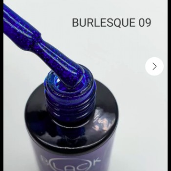 Gel Polish Black Burlesque 09, 8Ml
