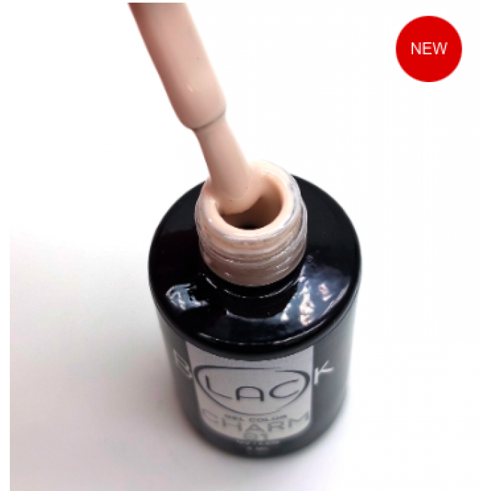Gel Polish Black Charm 01, 8Ml