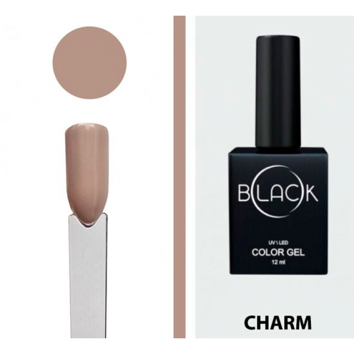 Gel Polish Black Charm, 12Ml