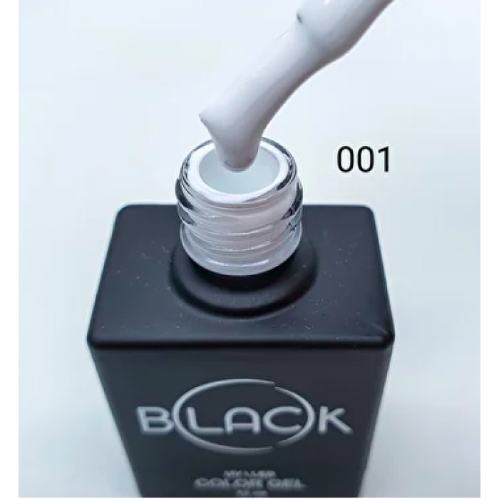 Gel Polish Black Classic 001, 12Ml