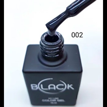Gel Polish Black Classic 002, 12Ml