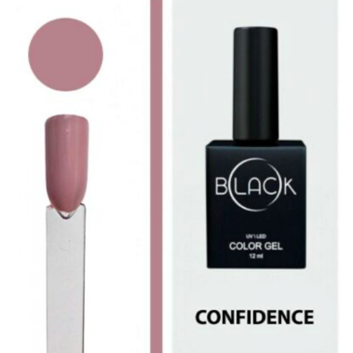 Gel Polish Black Confidence, 12Ml