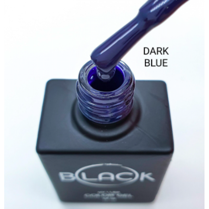 Gel Polish Black Dark Blue, 12Ml