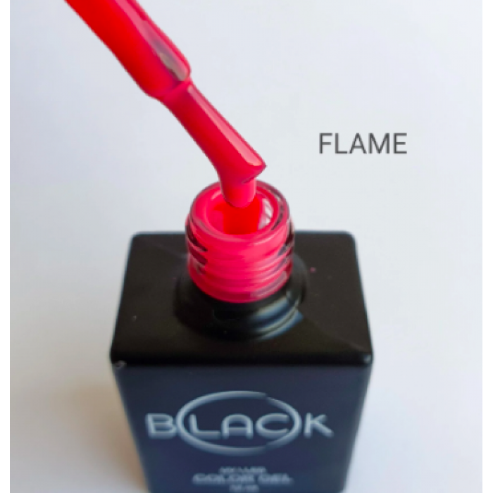 Gel Polish Black Flame, 12Ml