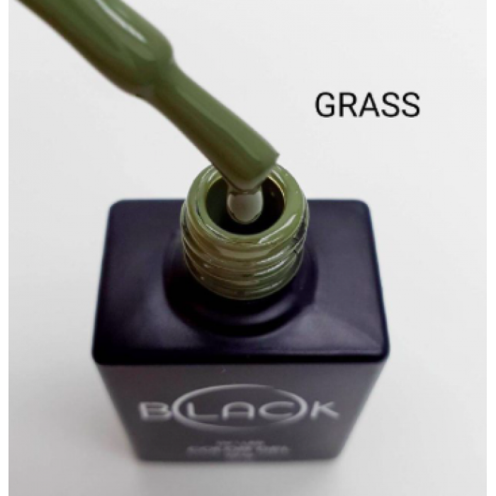 Gel Polish Black Grass, 12Ml