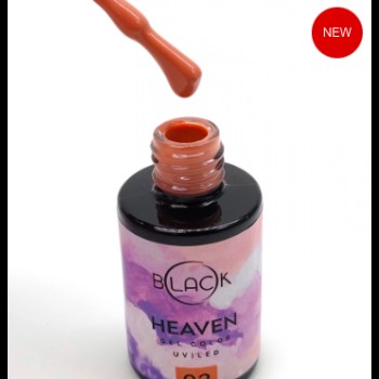Gel Polish Black Heaven 02, 8 Ml