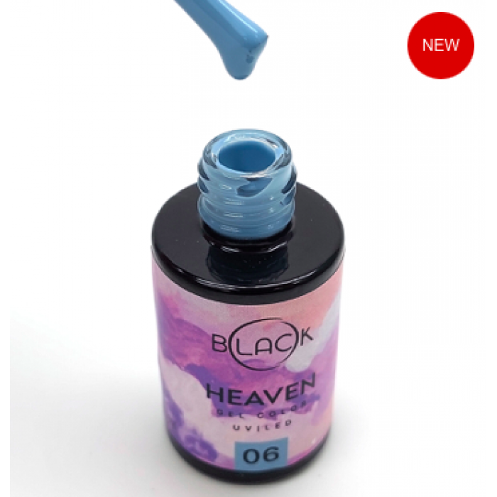 Gel Polish Black Heaven 06, 8 Ml