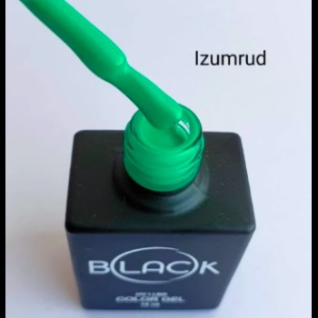 Gel Polish Black Izumrud, 12Ml