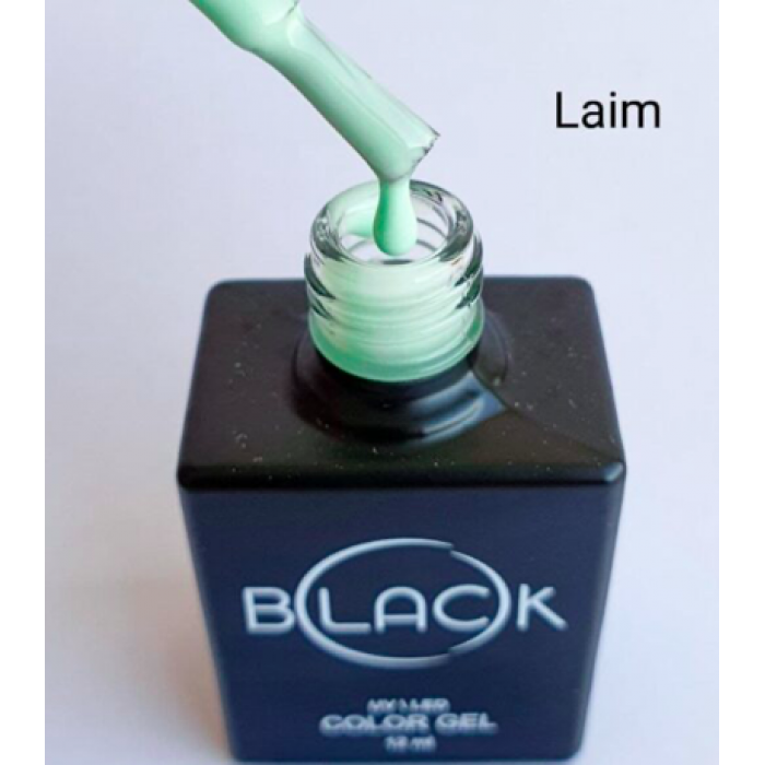 Gel Polish Black Laim, 12Ml