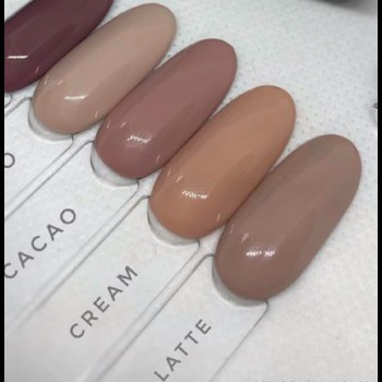 Gel Polish Black Latte, 12Ml