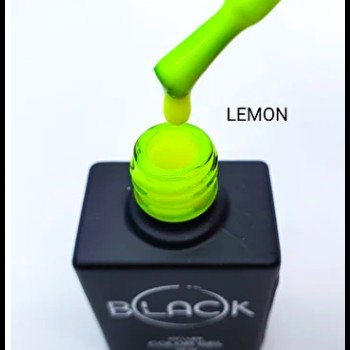 Gel Polish Black Lemon, 12Ml