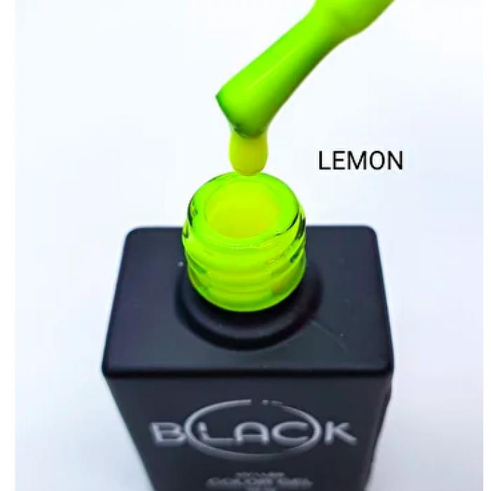 Gel Polish Black Lemon, 12Ml