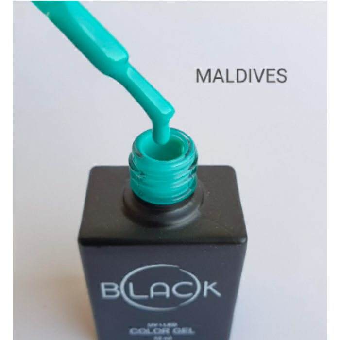 Gel Polish Black Maldives, 12Ml