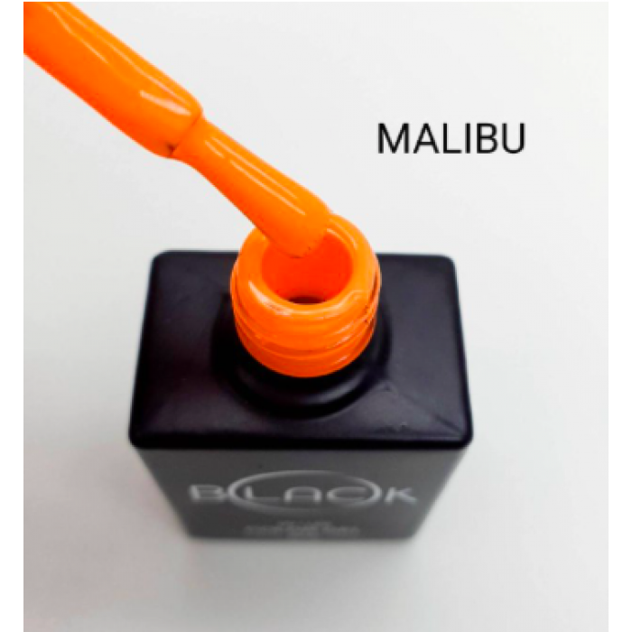 Gel Polish Black Malibu, 12Ml