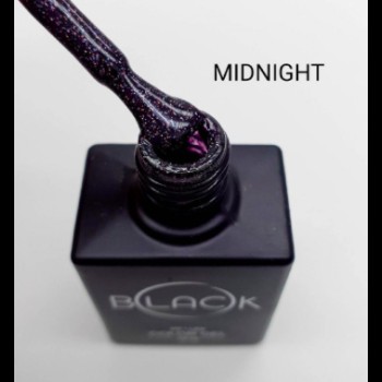 Gel Polish Black Midnight, 12Ml