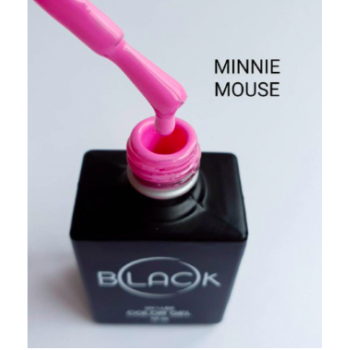Gel Polish Black Minnie Mouse, 12Ml