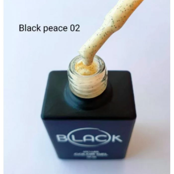 Gel Polish Black Pease 02, 12Ml