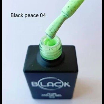 Gel Polish Black Pease 04, 12Ml
