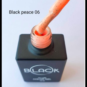 Gel Polish Black Pease 06, 12Ml