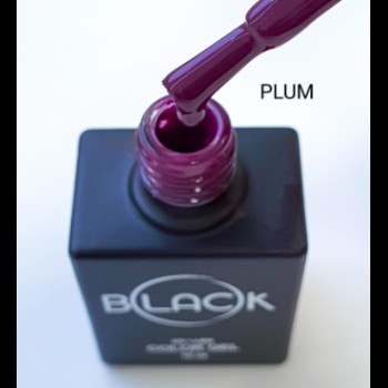 Gel Polish Black Plum, 12Ml