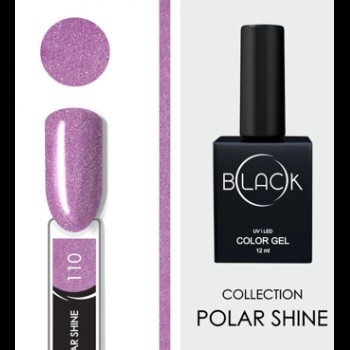 Gel Polish Black Polar Shine 112, 12Ml