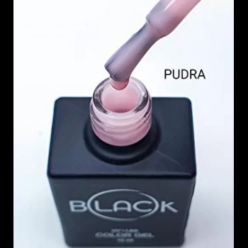 Gel Polish Black Pudra, 12Ml