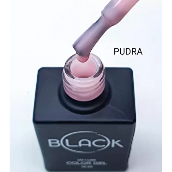 Gel Polish Black Pudra, 12Ml
