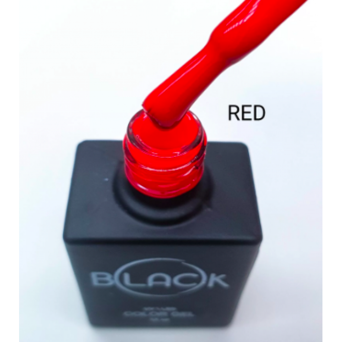 Gel Polish Black Red, 12Ml