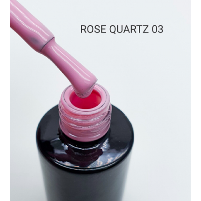 Gel Polish Black Rose Quartz 03, 8 Ml