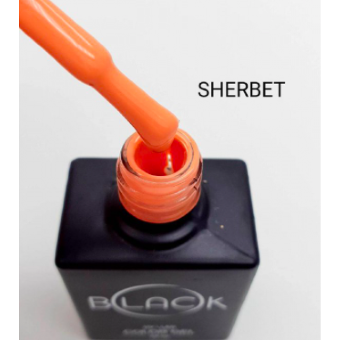 Gel Polish Black Sherbet, 12Ml