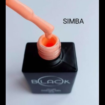 Gel Polish Black Simba, 12Ml
