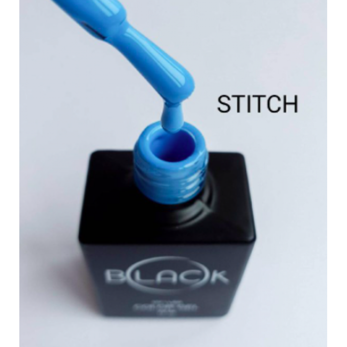 Gel Polish Black Stitch, 12Ml