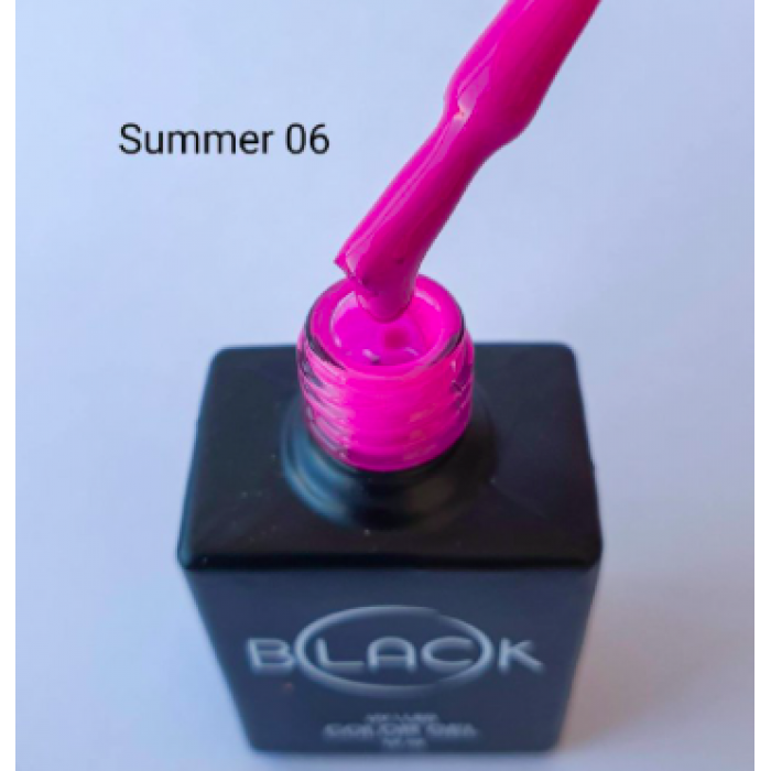 Gel Polish Black Summer 06, 12Ml