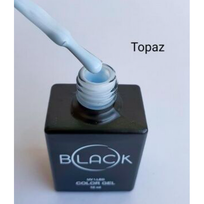 Gel Polish Black Topaz, 12Ml