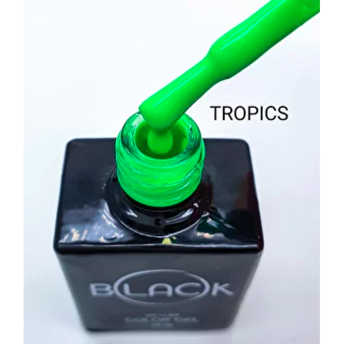 Gel Polish Black Tropics, 12Ml