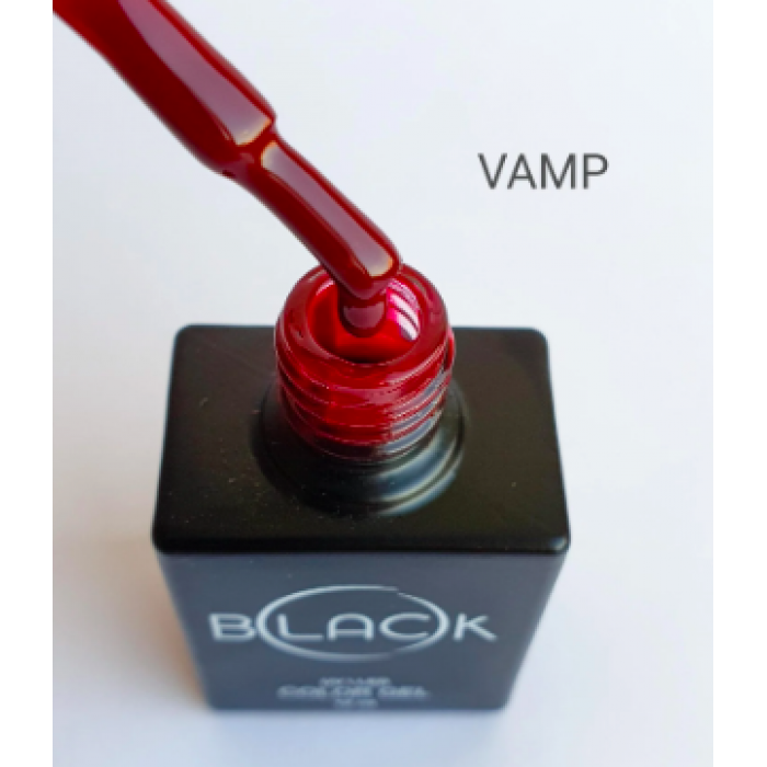 Gel Polish Black Vamp, 12Ml